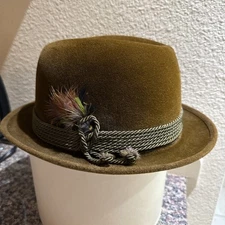 Stetson Royal DeLuxe Open Road Stetson 7 Brown Men's Hat  W/defect