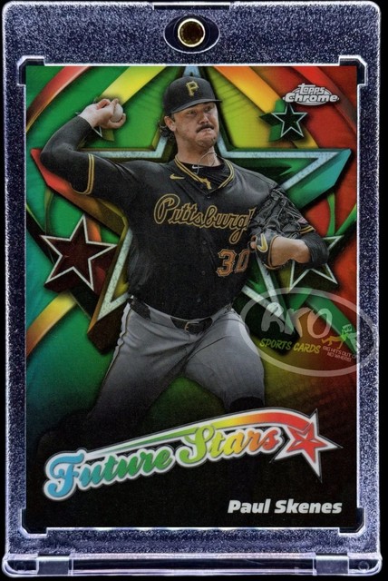 Paul Skenes Black Star Chrome Pirates Mint