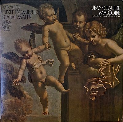 VIVALDI: Dixit Dominus/Stabat Mater-M1977?LP Jean-Claude Malgoire EMB COV PROMO