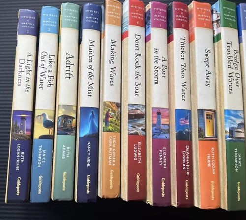 MYSTERIES OF MARTHA'S VINEYARD Complete Set of Hardcover Books 1-25 Guideposts - Picture 2 of 5