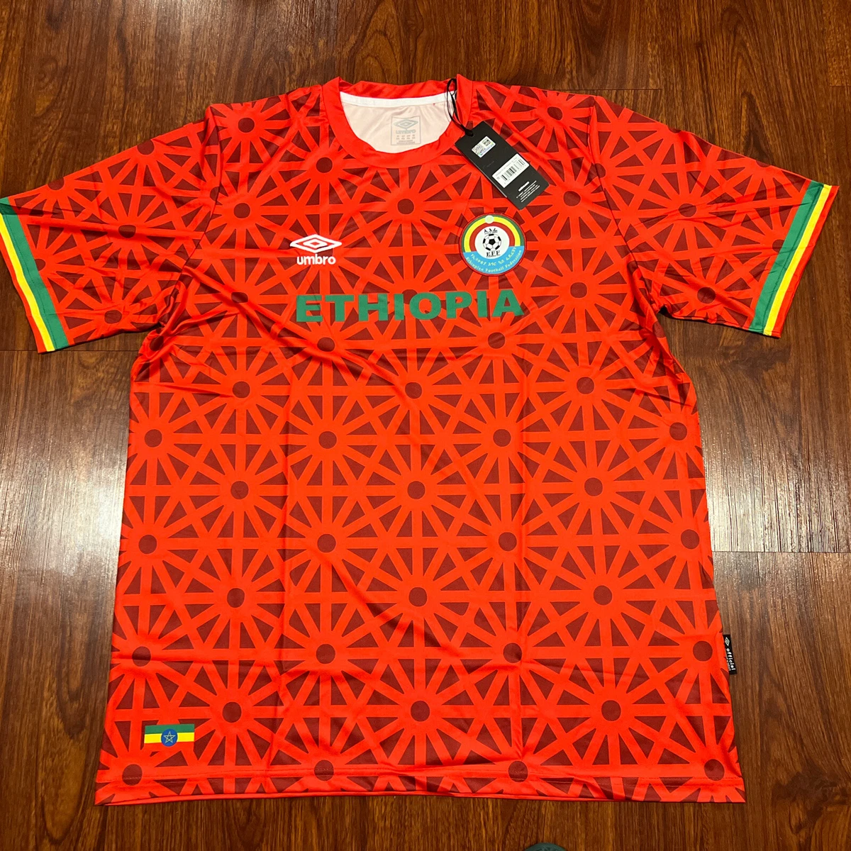 2022 23 Men s Umbro Ethiopia National Team Third Soccer Jersey XXL