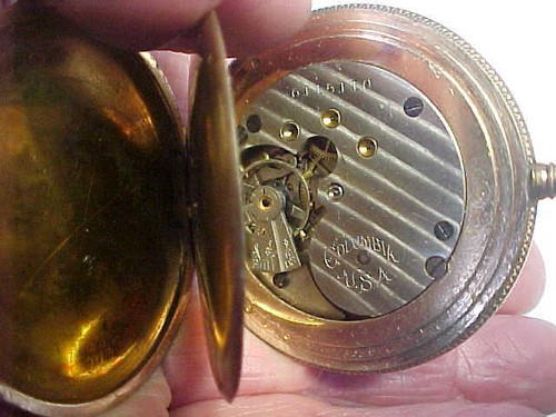 New York Standard Grade Columbia 44 Pocket Watch 