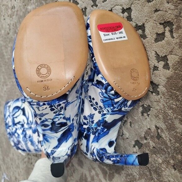 Dries Van Noten Delfts Blauw Floral Boot Size 36 | eBay Dries Van Noten Delfts Blauw Floral Boot Size 36 | eBay