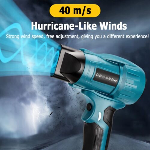 350W Cordless Jobsite Leaf Blower For Ryobi 18V Violent Blower Turbo For Dewalt - Picture 3 of 21