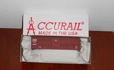 ACCURAIL 40' O.B. WOOD BOX CAR W/METAL ENDS CANADIAN NATIONAL NIB