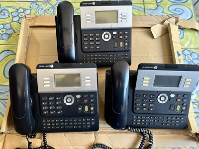ALCATEL-LUCENT 4029 PHONE SET OF 3 USED PHONES Lot 2