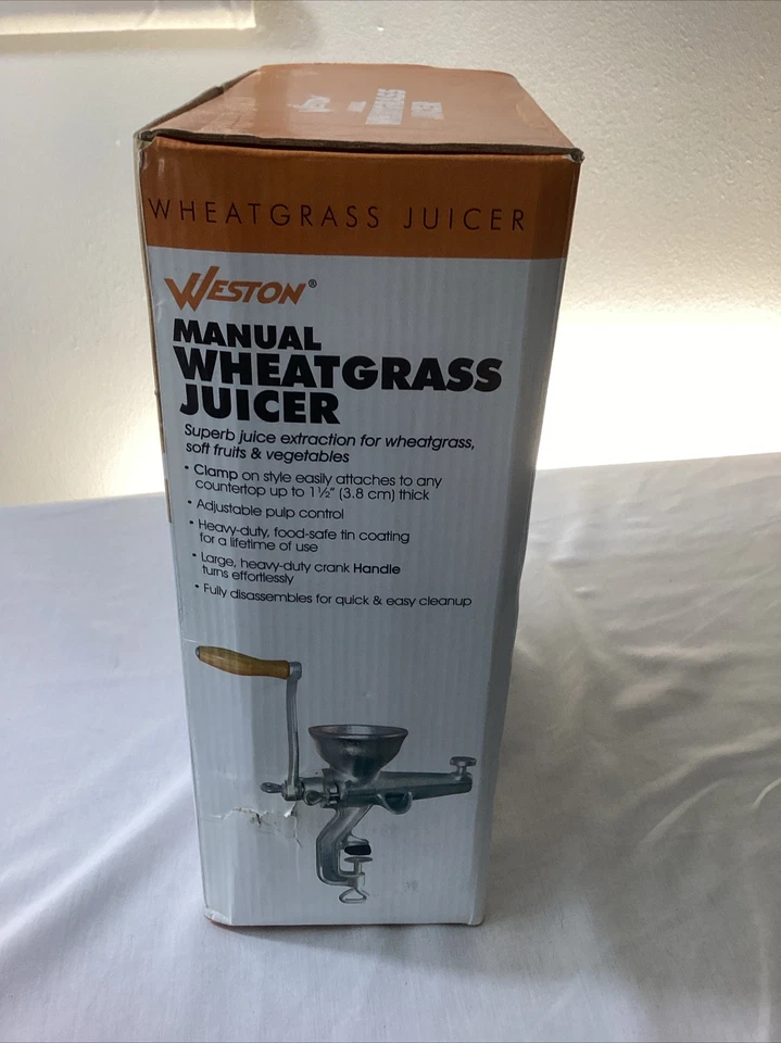 Weston Manual Wheatgrass Heavy-Duty Juicer, Juice At Home - Image 4 of 4