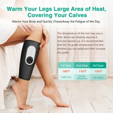 3 Mode Leg Massager Air Compression Vibrating Circulation Muscles Pain Relief