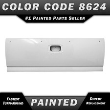 New Painted 8624 White Rear Tailgate For 1999-2006 Chevy Silverado Gmc Sierra