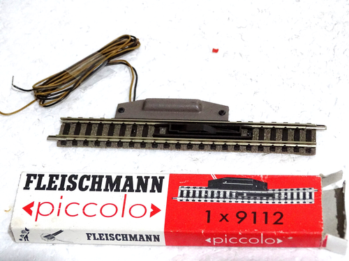Aiguillage électrique Fleischmann Picolo (9167) Voie N 1/160, Décalé Droite, Occasion