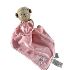 Carter  s Child Of Mine Sweet Cupcake Monkey Plush Lovey Baby Security Blanket