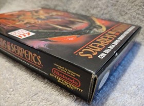 Swords and Serpents (NES 1990) CIB + Case Protector VGC Cleaned & Tested VINTAGE