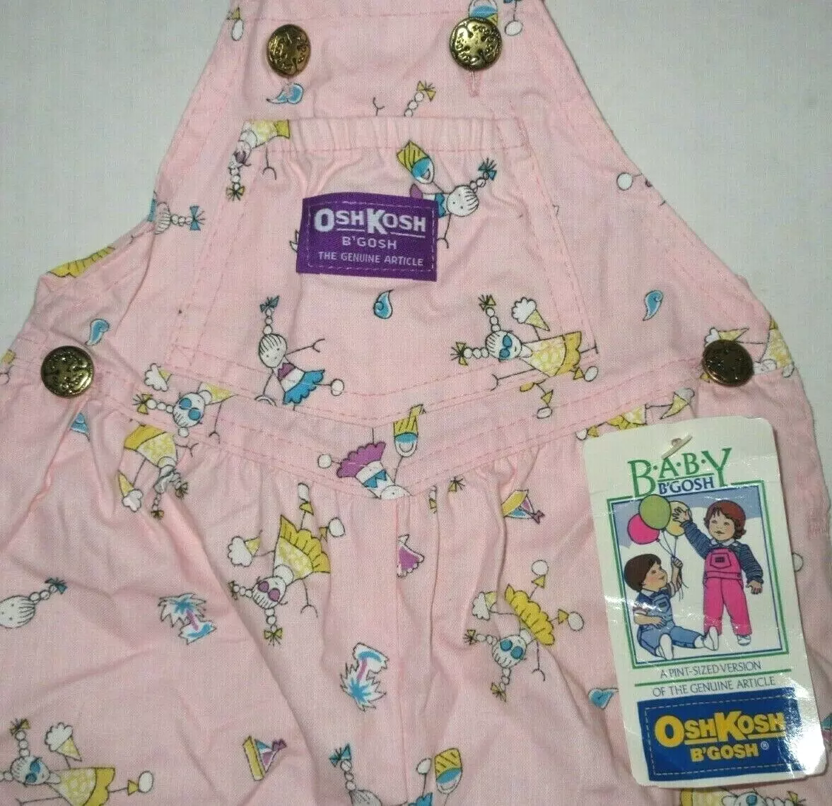 Oshkosh pink shop overalls