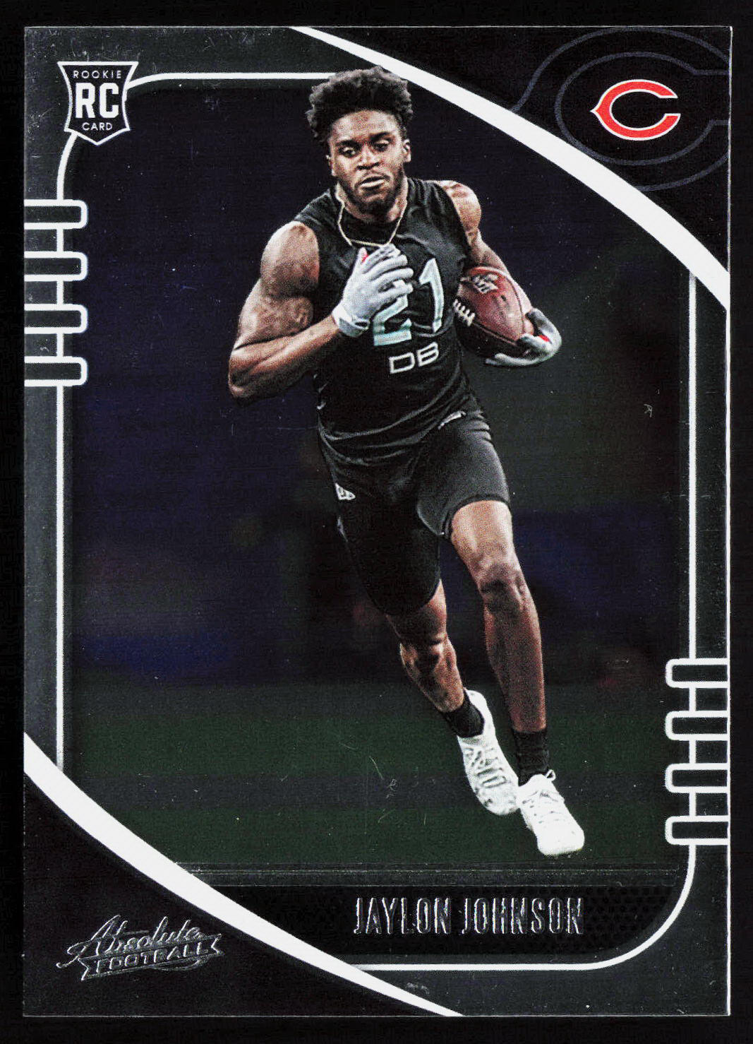 2020 Panini Absolute Retail Jaylon Johnson #153 Rookie RC Chicago Bears