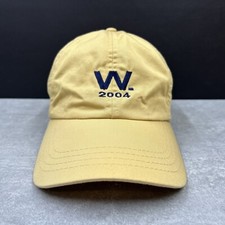 W 2004 Hat Ball Cap ONE SIZE Strap Back Muted...