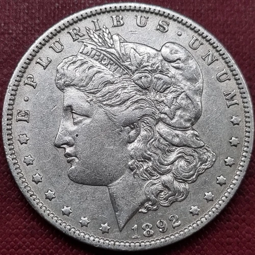 1892 O Morgan Dollar $1 Higher Grade XF - AU #70001