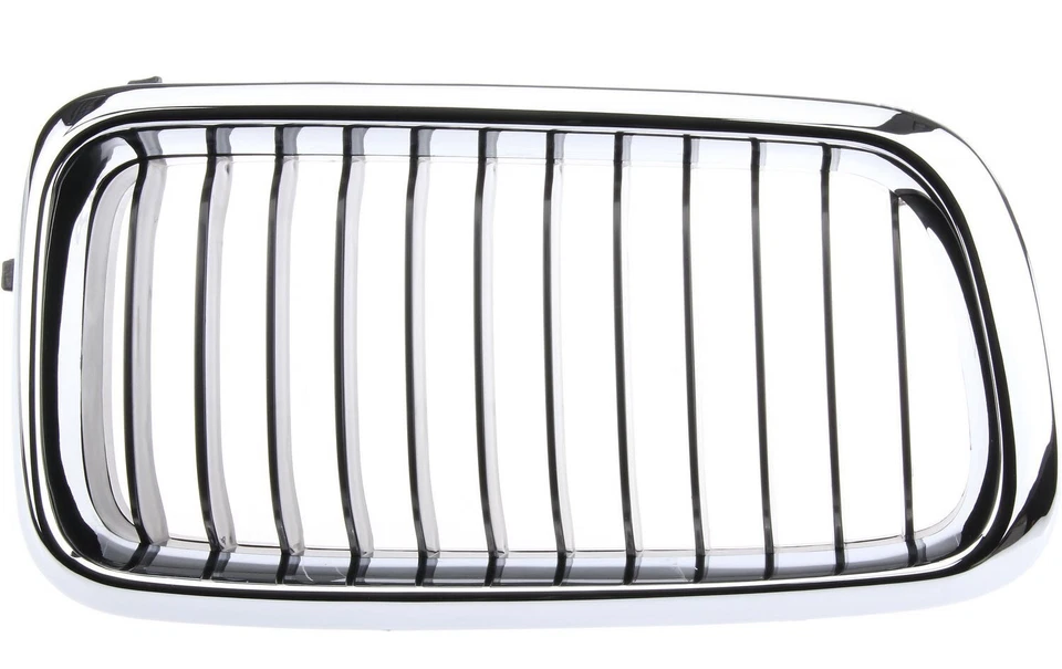 Rejilla capó delantero izquierda y derecha reemplazo BMW OEM # 51138231593/4 cromo negro Foto 2 de 4