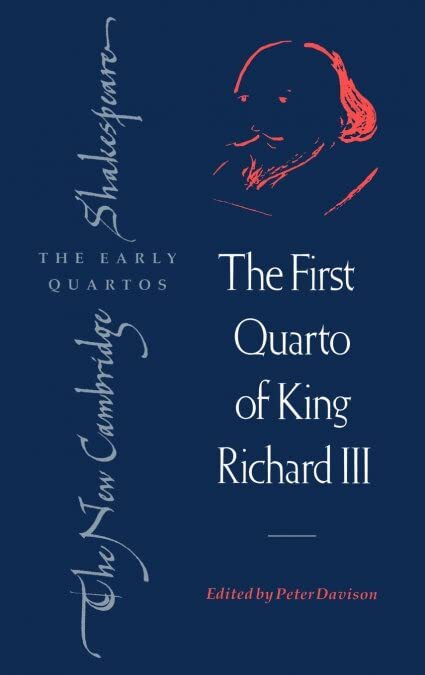 The First Quarto of King Richard III - Peter Davison - Hardback - Good