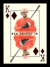 Ken Griffey Jr. 2000 Pacific Invincible #10 Kings of the Diamond Cincinnati Reds