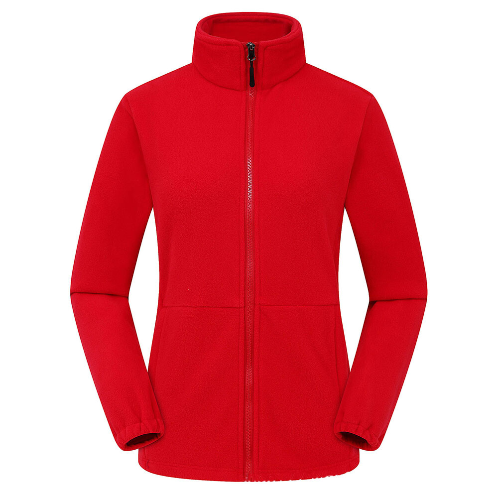 Womens Ladies Fleece Jacket Full Zip Up Warm Classic Micro Fleece Anti