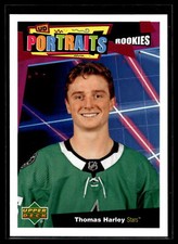 Thomas Harley 2020 Upper Deck UD Portraits Rookies Card  #P-66
