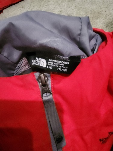 NORTH FACE Boys' Boundary Triclimate 3-in-1 Waterproof Jacket, Red/Black L 14/16 - Picture 15 of 15
