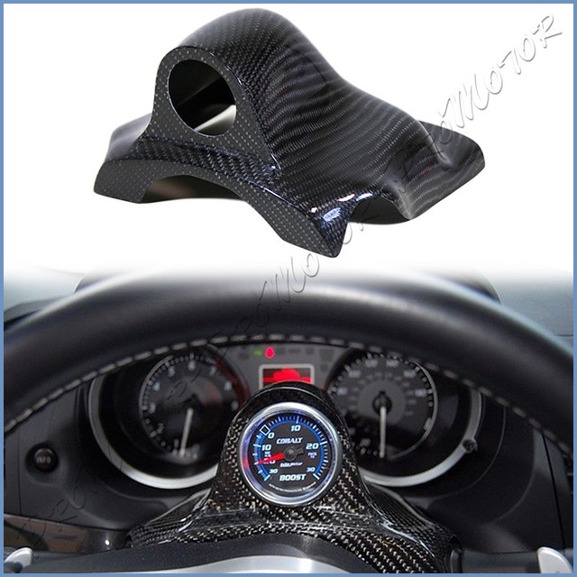 Carbon Fiber Single Gauge Pod Fit 0813 Mitsubishi EVO 10 EVO X