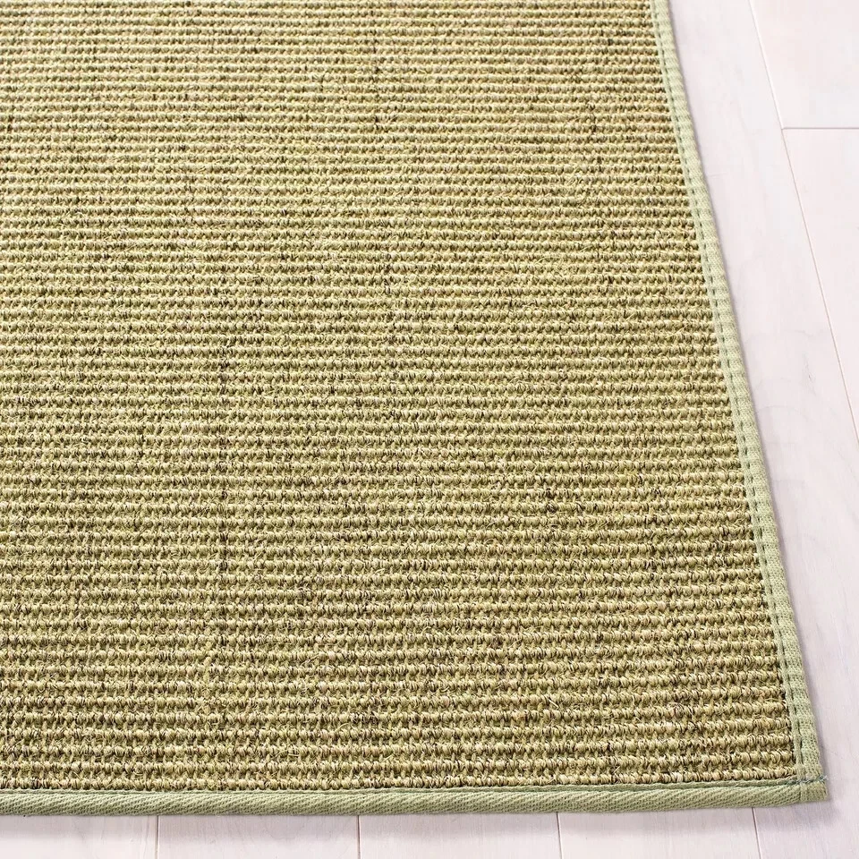 MARTHA STEWART x SAFAVIEH 3' x 5' Green MSR9501Y Farmhouse Sisal & Jute Accen... - Image 3 of 4