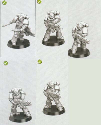 Infernus Squad Leviathan Primaris Space Marines Warhammer 40k - NoS (x5) - Picture 2 of 3
