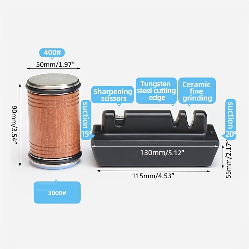 Set, Knife Sharpening, Knife Sharpener, Tumbler Rolling Knife Sharpener, Rolling eBay