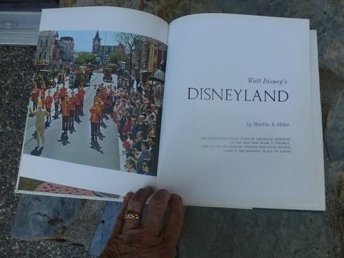 1965 Walt Disney’s Disneyland libro copertina rigida ricordo da collezione / Martin Sklar - Foto 3 di 6
