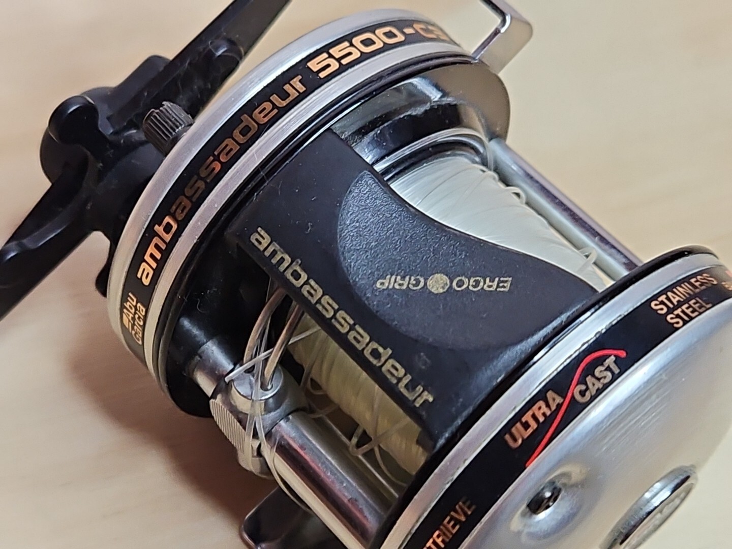 FISHING REEL Abu Garcia Ambassadeur 5500 C3 Baitcasting Reel 