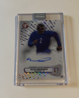 Topps Pristine Road To UEFA Euro 2024 Micah Richards Auto
