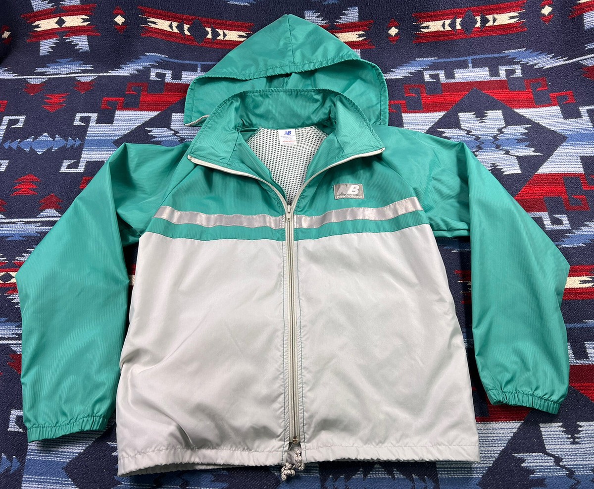 Womens Vintage 80s 90s New Balance Running Windbreaker Womens Vintage 80s 90s New Balance Running Windbreaker