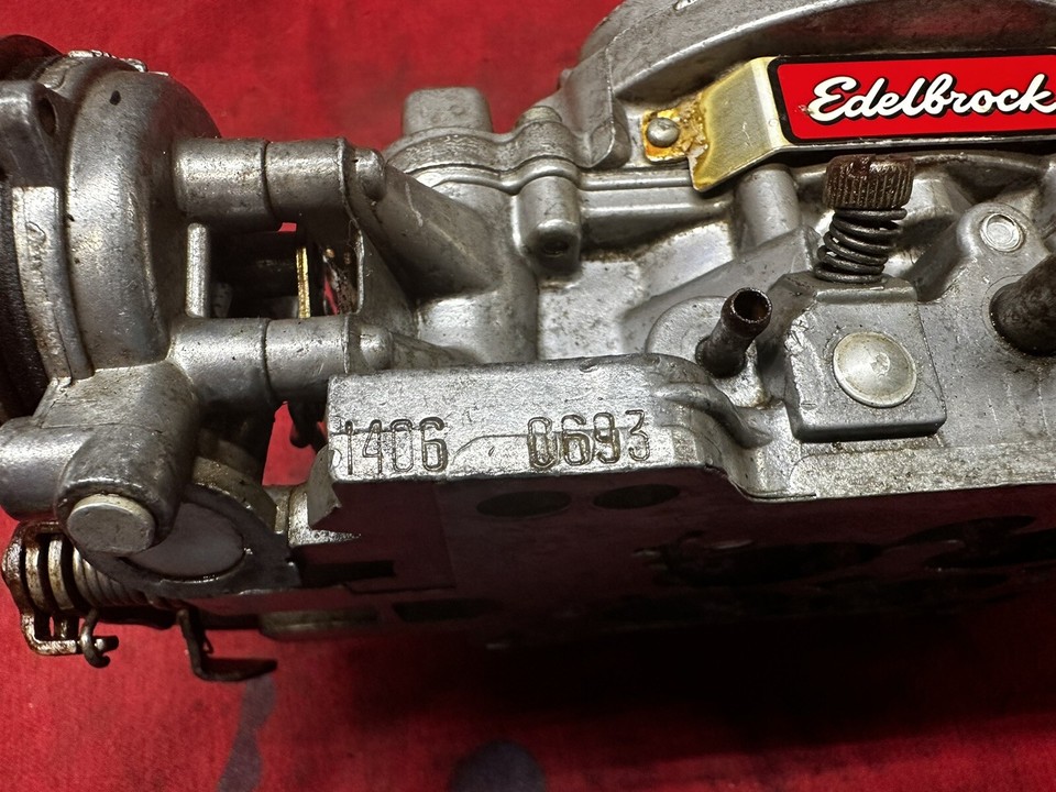 Edelbrock 1406 Carburetor, 600 CFM, Electric Choke USA eBay