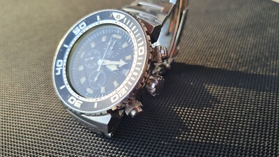 Seiko Caesar Black Dial 7T92-OJGO Rare Quartz Diver 200m | eBay