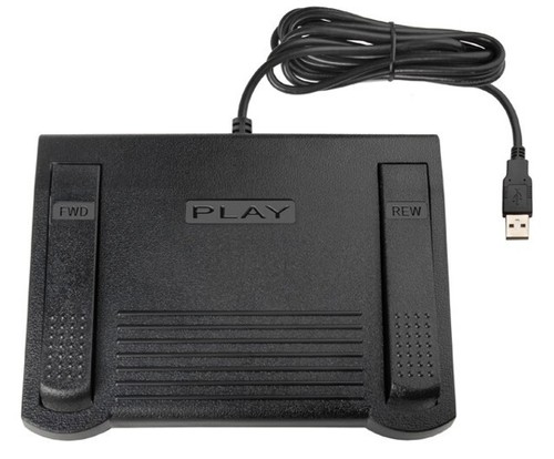 Pedal de pie de transcripción USB ECS-IN-DVIUSB para computadora - Imagen 3 de 9
