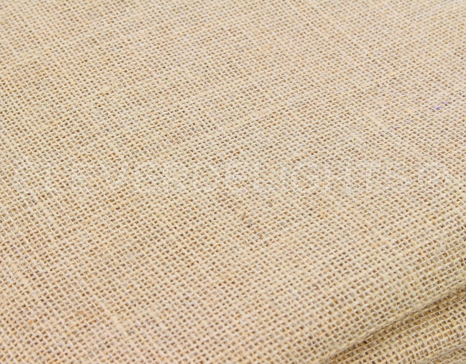 60" Burlap Fabric - 5 Yards - Jute Burlap Fabric - 60 Inch Precut - Image 2 of 2