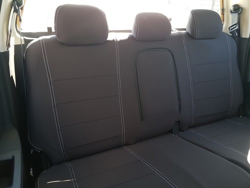 Fits Toyota HiLux N80 Front and Rear Neoprene Seat Covers Workmate, SR, SR5 N80 - Picture 4 of 11