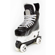 RollerGard Rolling Wheeled Hard Hockey Skate Guards - Black