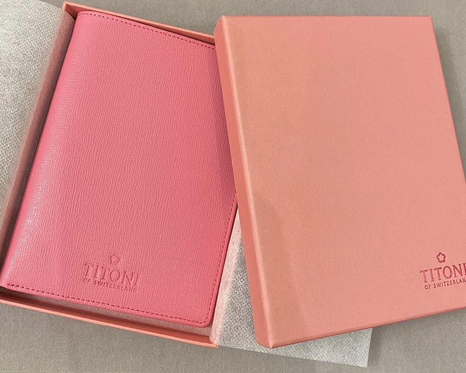 Nice Pink Leather Wallet 15X10 Cm. For Women - Photo 1/4