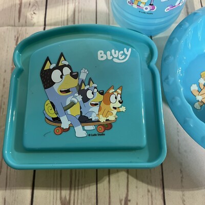 Zak Bluey cereal bowl, Sandwich Containers & Sippy Cup for Kids | eBay