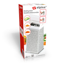 Cheese Grater Stainless Steel Box Grater 4 Sides Large Handle Vegetable Slicer