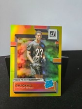 2022 Donruss DAXTON HILL #362 Premium Gold Press Proof ROOKIE RC BENGALS