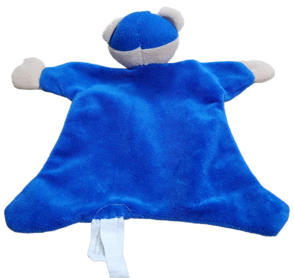 North American Bear трудно найти милый безопасности одеяло плюшевый плюшевый плюшевый бейсбол синий коричневый - Изображение 2 из 2