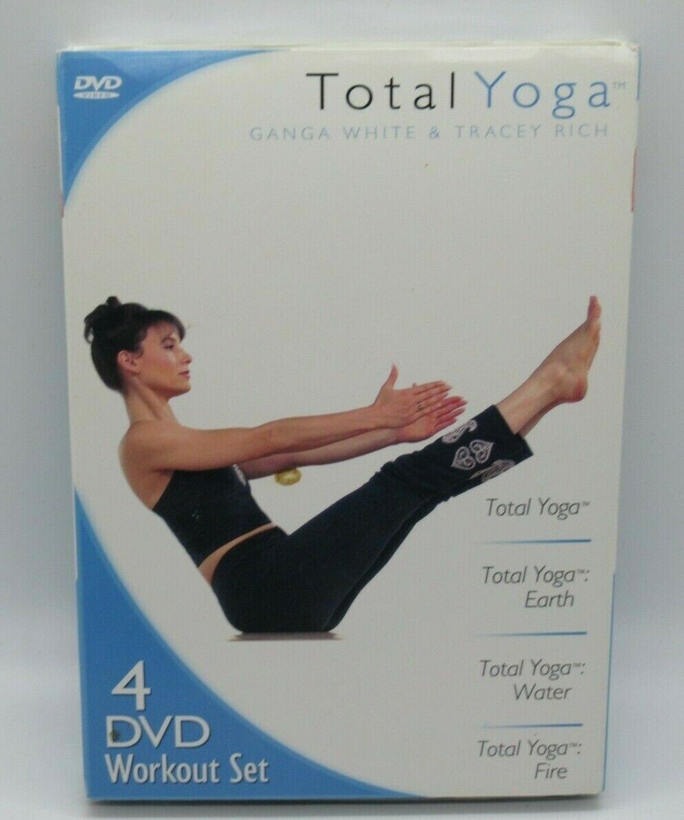 TOTAL YOGA (DVD SET) Ganga White & Tracey Rich earth water fire
