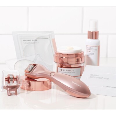 BeautyBio Instant Glow Facial Face & Eye + Eye Microtip GloPro Attachment - New