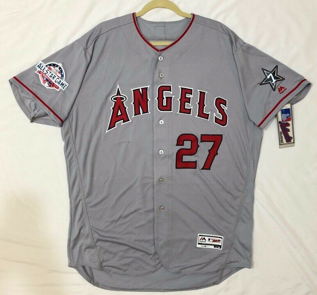 ラリーモンキー　Angels マイクトラウト AUTHENTIC MAJESTIC MIKE TROUT 52 2XL, LOS ANGELES ANGELS