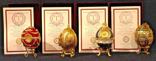 Joan Rivers Imperial Treasures I, Complete Set of 4 Eggs, New in Box | eBay