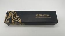 DSHOW PROFESSIONAL HAIR IRON WITH TITANIUM CERAMIC PLATE PURPLE